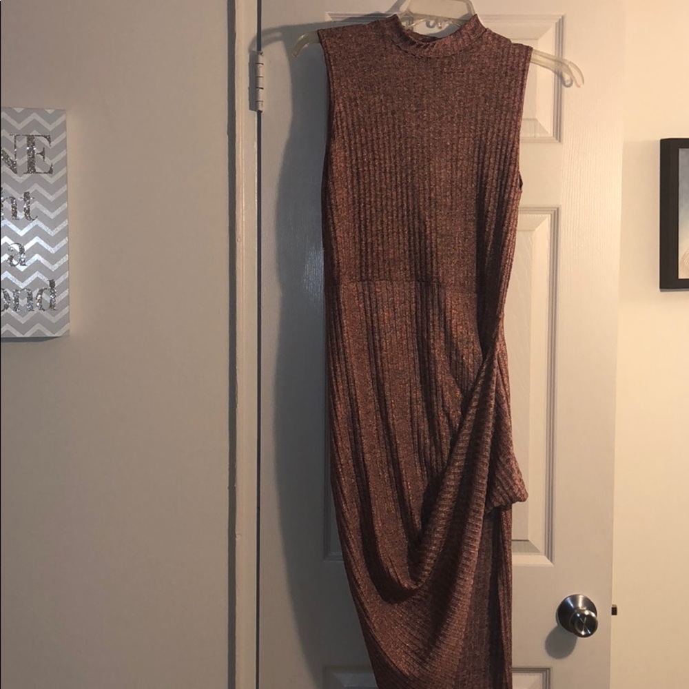 Sexy Rose Gold Dress